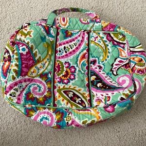 Vera Bradley travel makeup bag